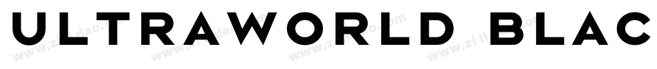 Ultraworld black字体转换